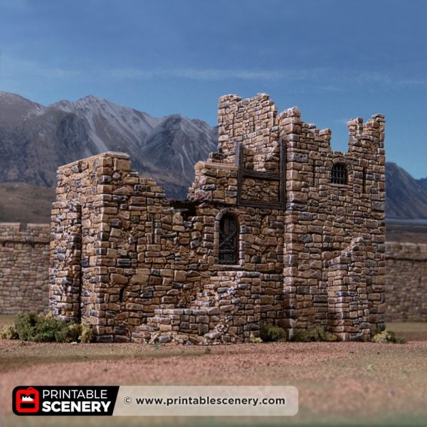 Ruined HEX Castle Barracks