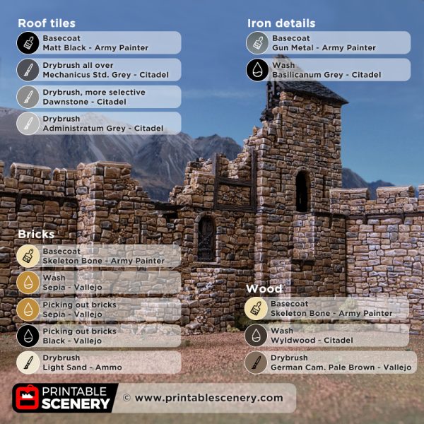 Ruined HEX Castle Barracks