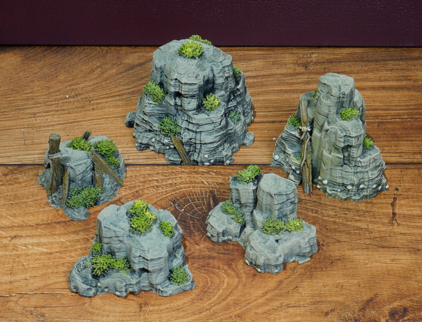 Ramshackle Rocks and Bridges