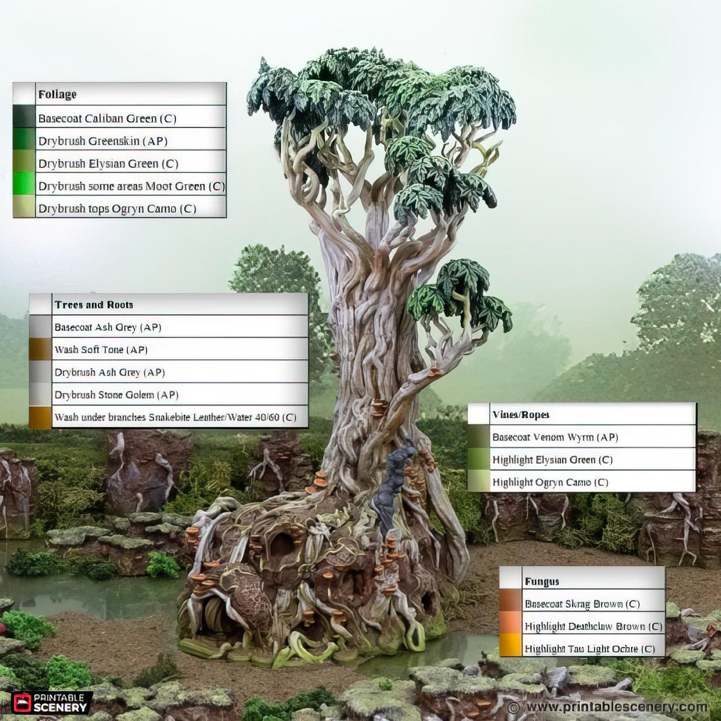 Giant Swamp Tree & Hovel