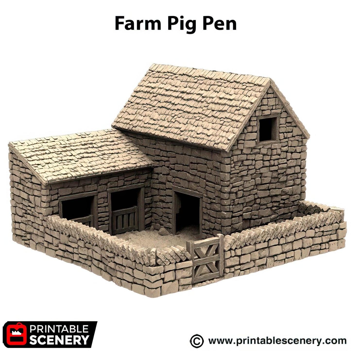 Farm Pig Pen