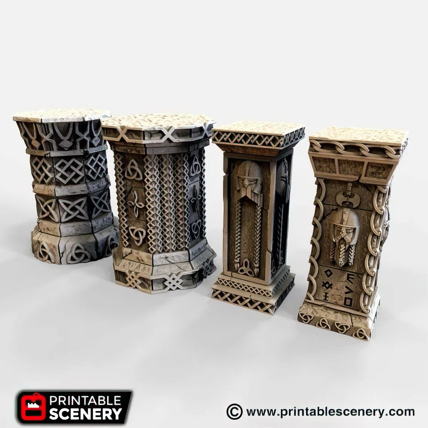 Ancient Dwarven Columns