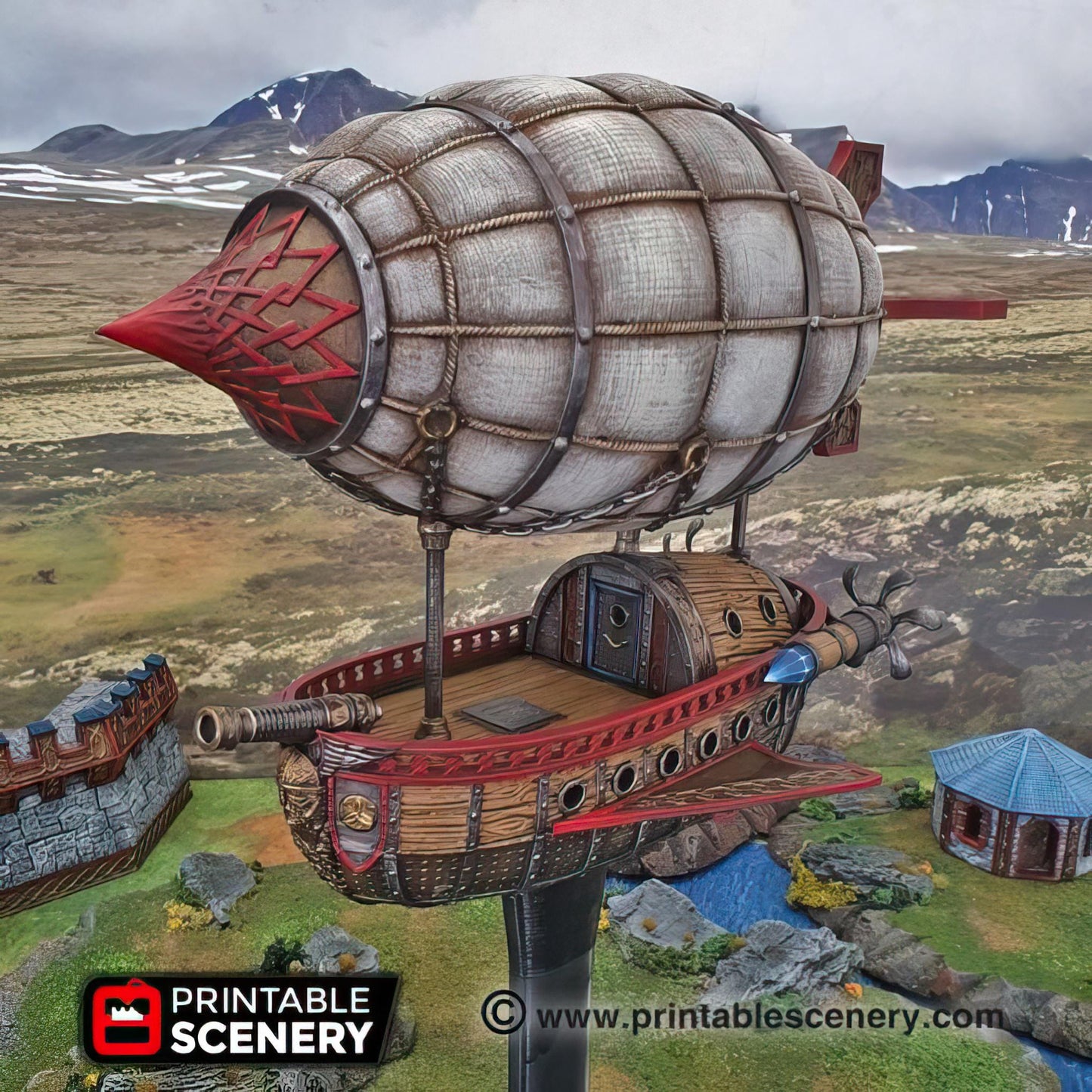 Dwarven Airship