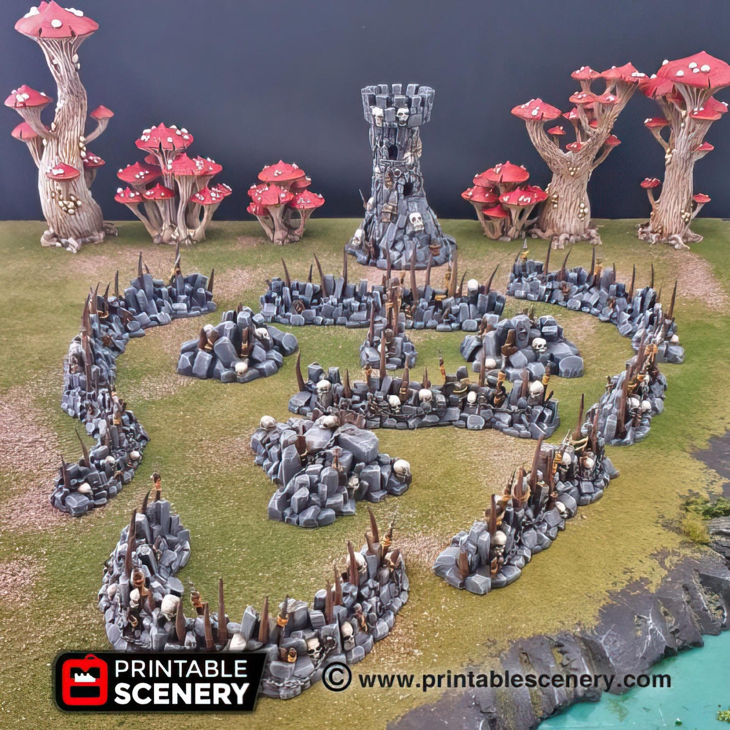 Barricade and Rubble