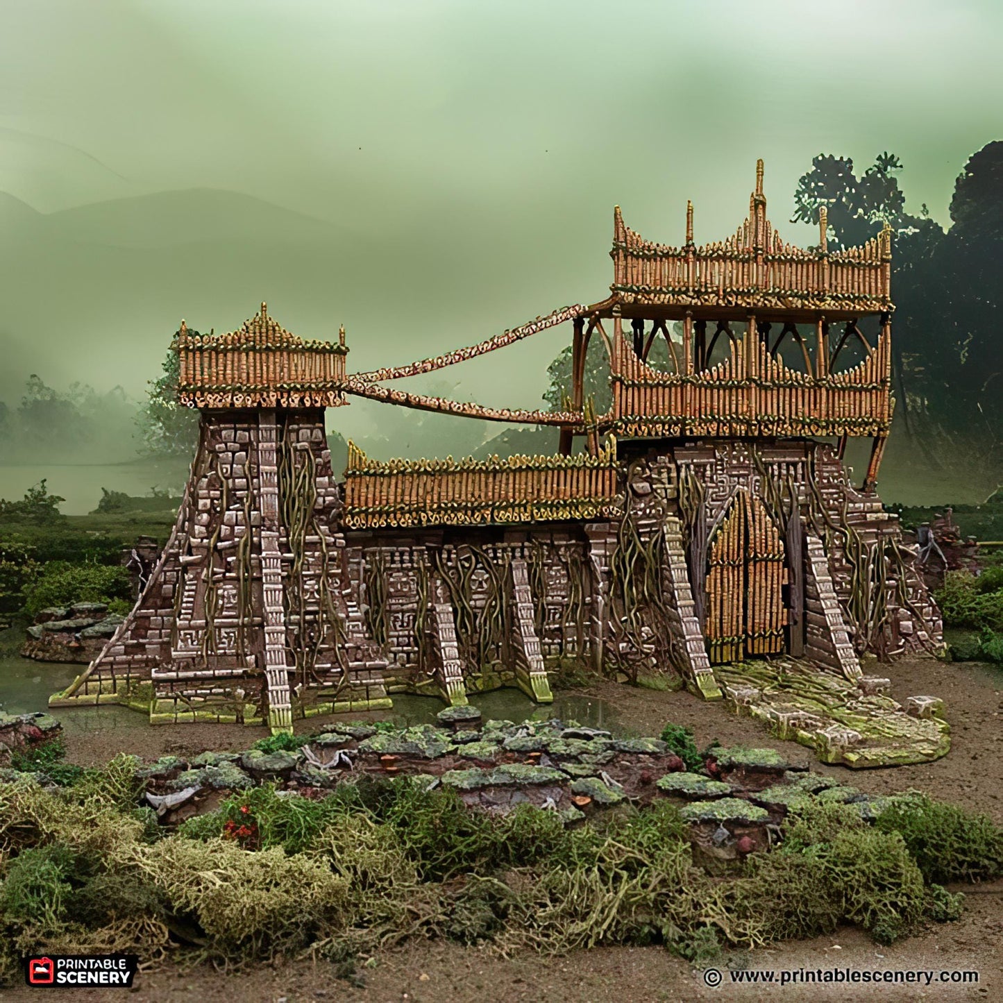Bamboo Fort Walls