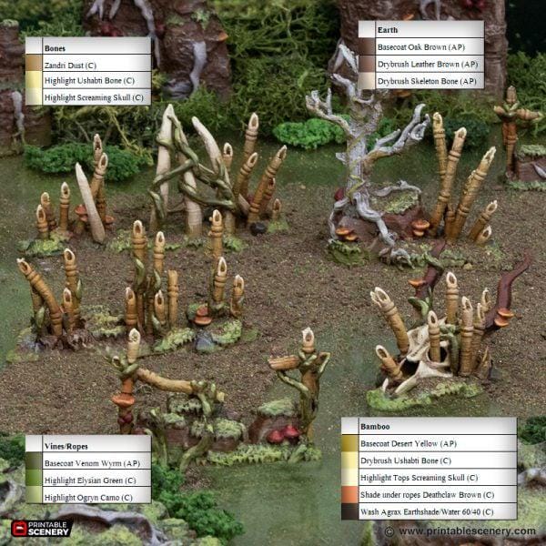 Small Bamboo Scatter