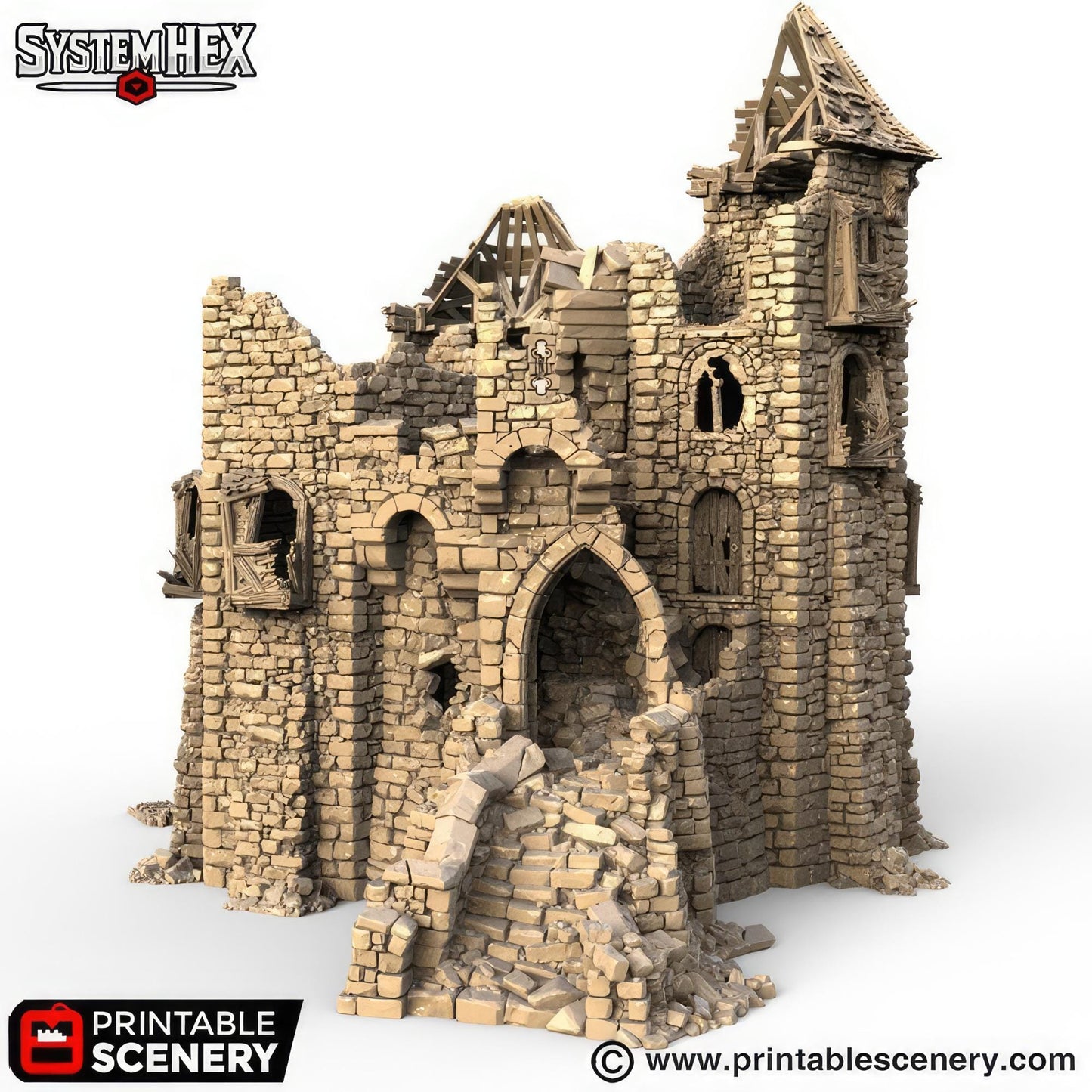 Ruined HEX Castle King's Keep