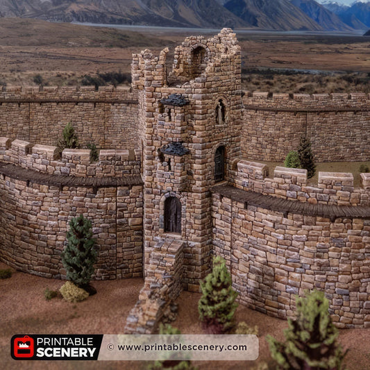 HEX Castle Ruined Keep Tower