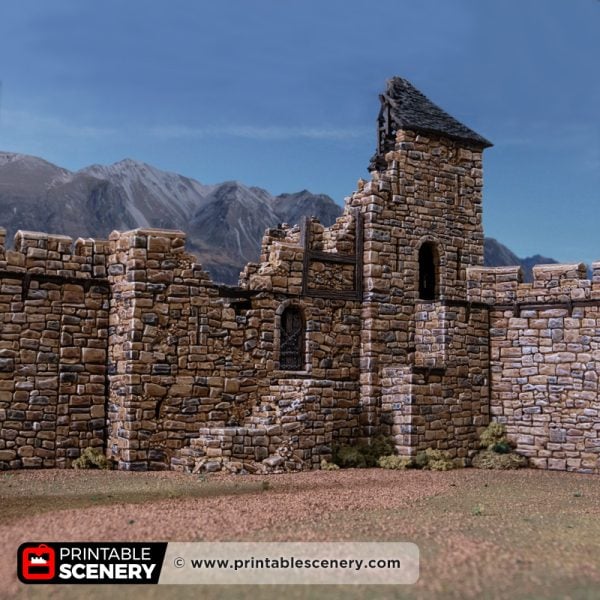 Ruined HEX Castle Barracks