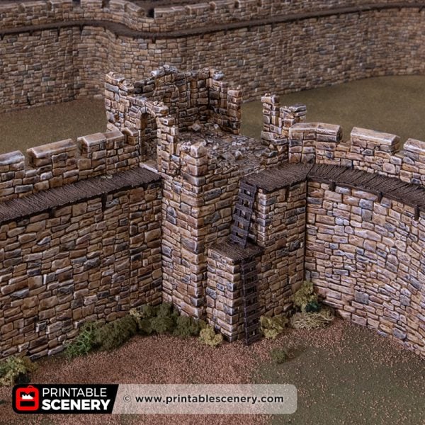 Ruined HEX Castle Barracks