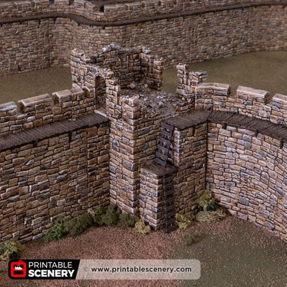 Ruined HEX Castle Barracks