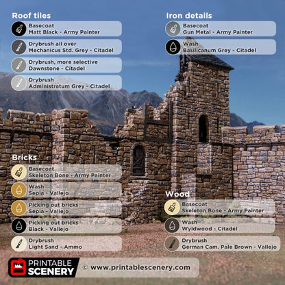Ruined HEX Castle Barracks