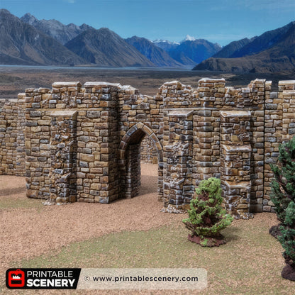 Ruined Castle Battlements