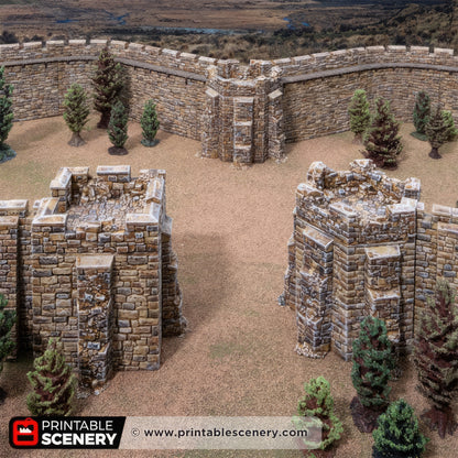 Ruined Castle Battlements