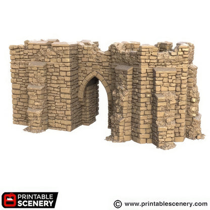 Ruined Castle Battlements