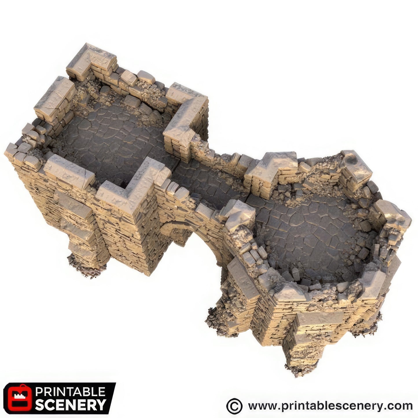 Ruined Castle Battlements