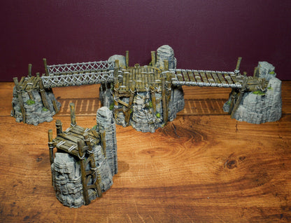 Ramshackle Rocks and Bridges