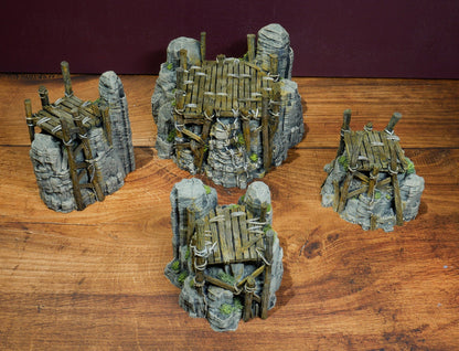 Ramshackle Rocks and Bridges