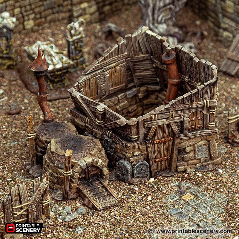 Grave digger's Hut