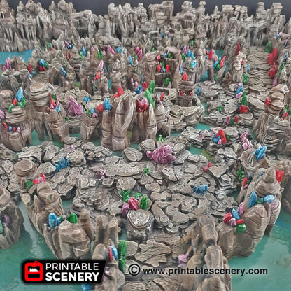 Crystal Grotto Floors