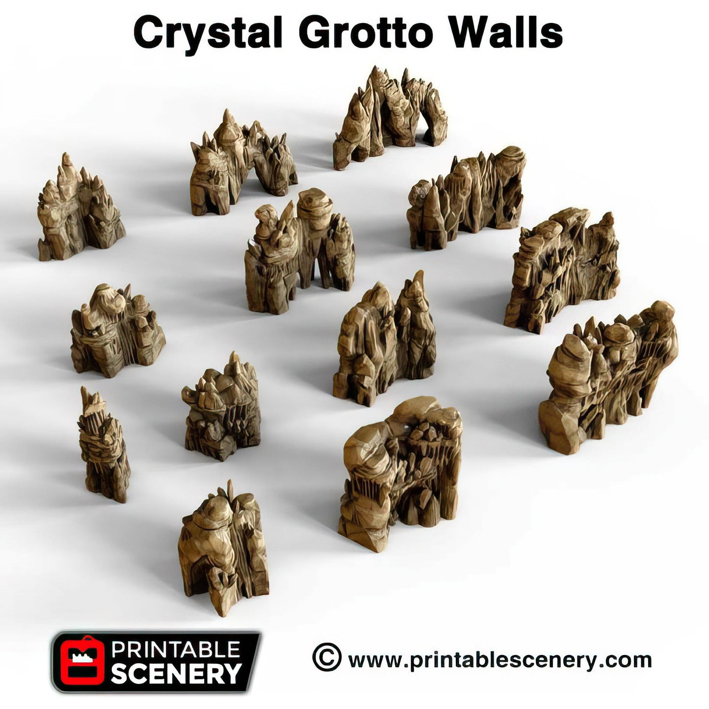 Crystal Grotto Walls