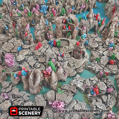 Crystal Grotto Walls