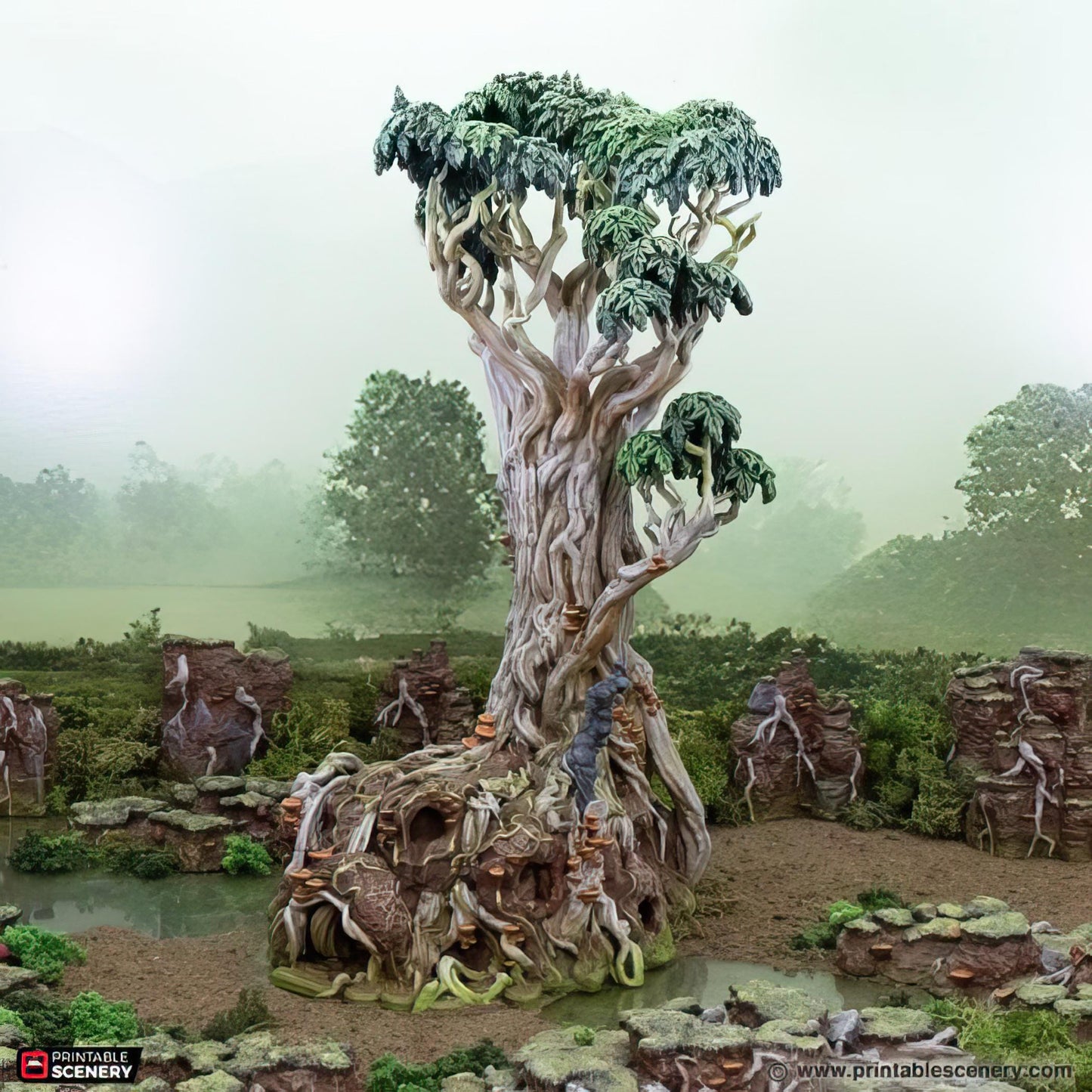 Giant Swamp Tree & Hovel