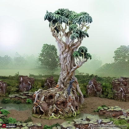 Giant Swamp Tree & Hovel