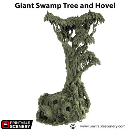 Giant Swamp Tree & Hovel