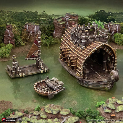 Swamp Boat Set