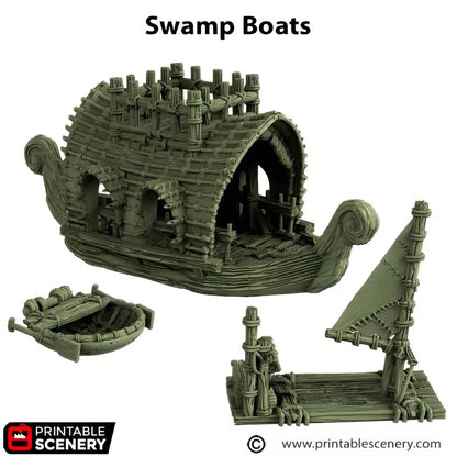 Swamp Boat Set