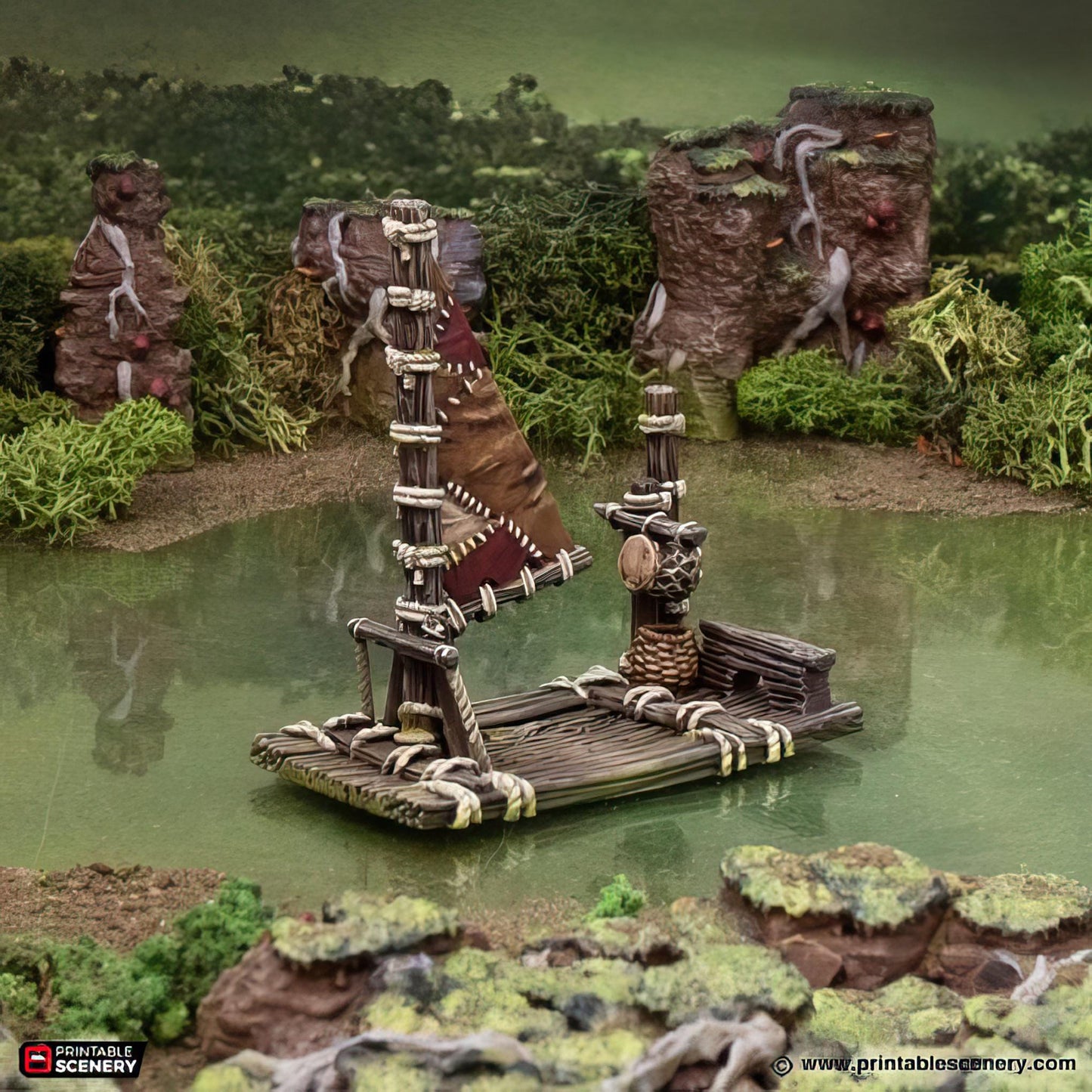 Swamp Boat Set