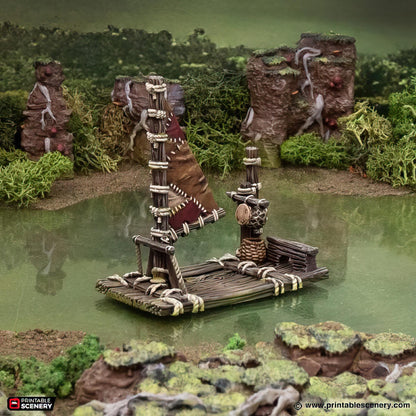 Swamp Boat Set