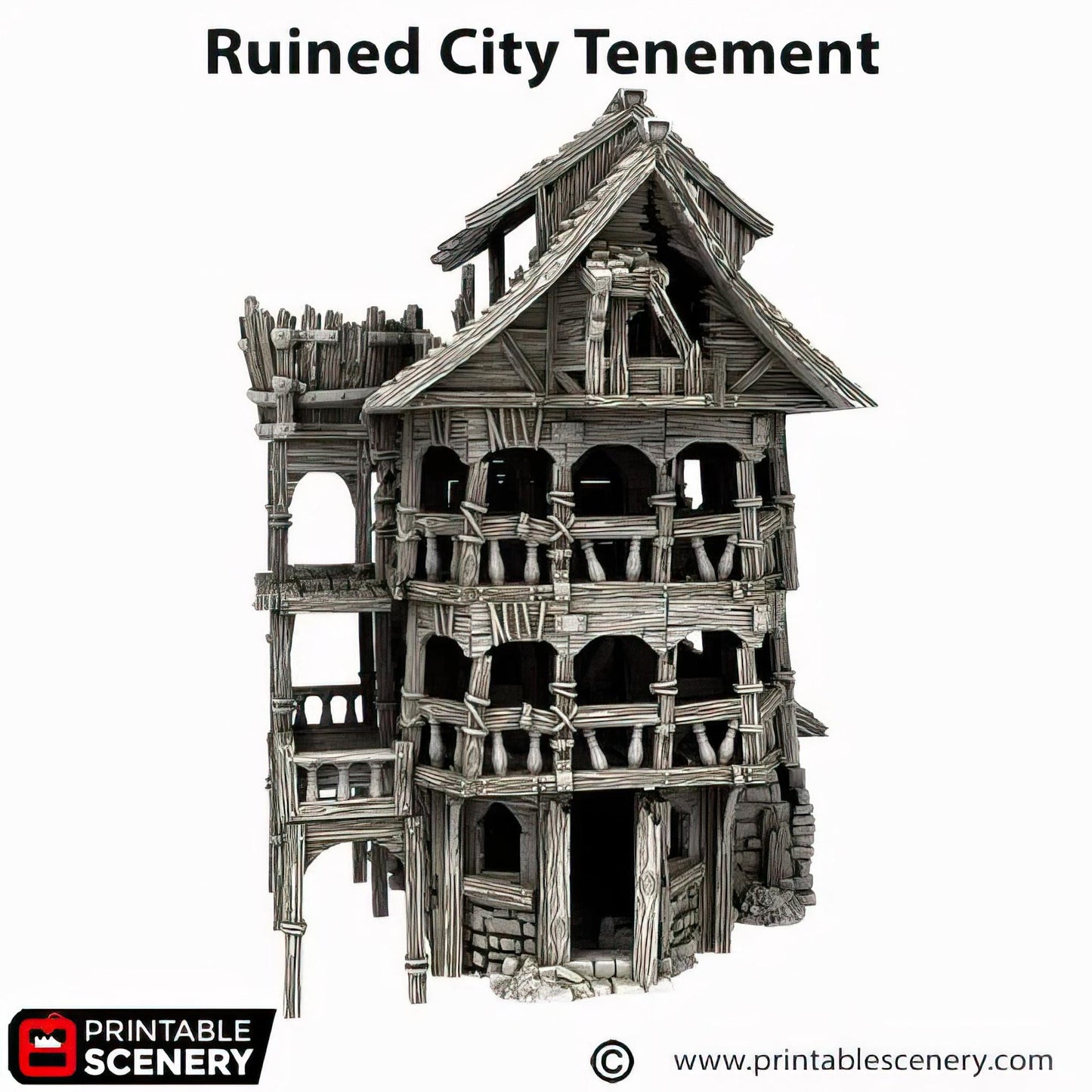 Ruined Tenement Building