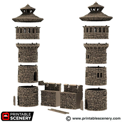 King's Round Tower and Gate