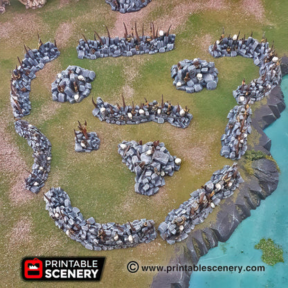 Barricade and Rubble