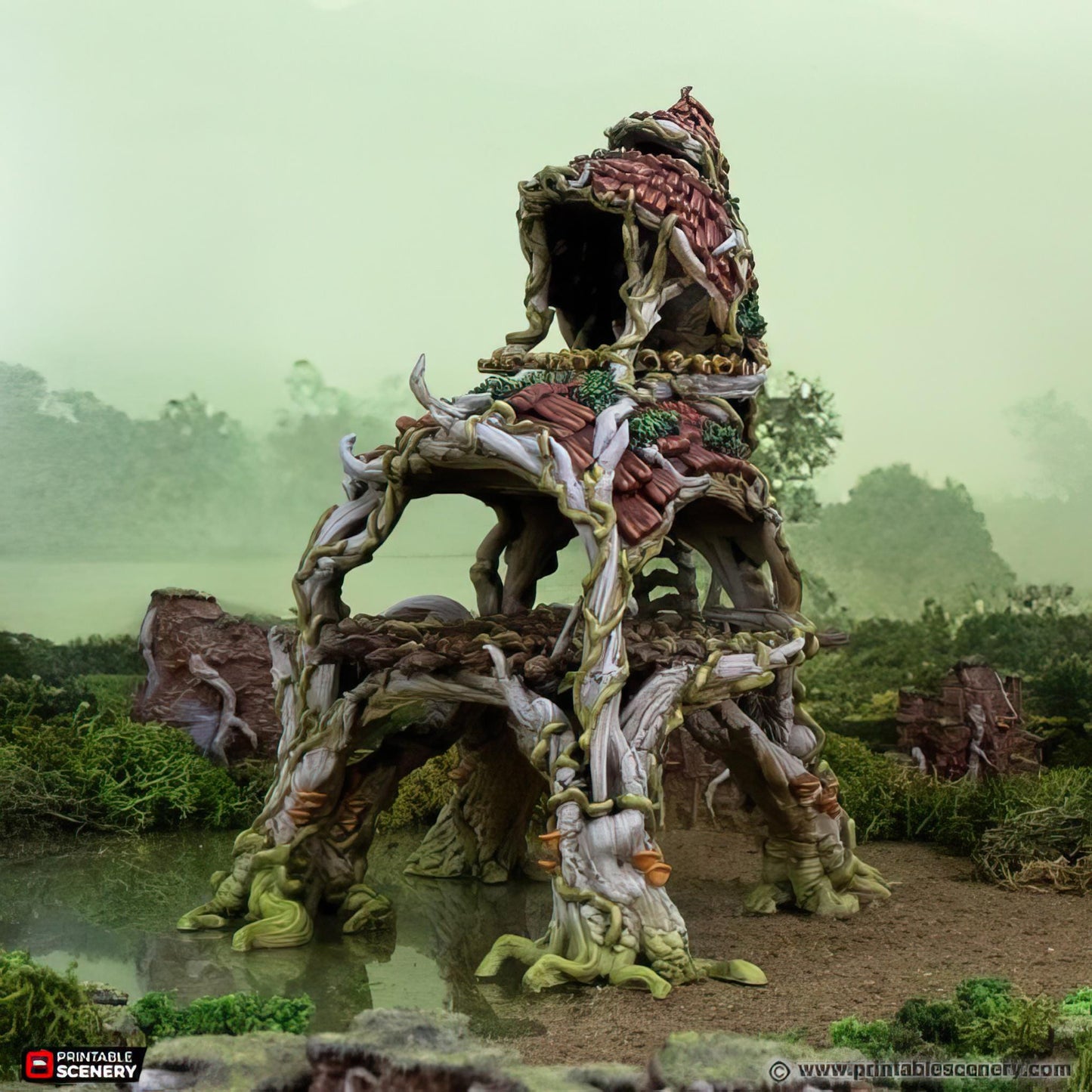 Gloamwood Fort and Stairs