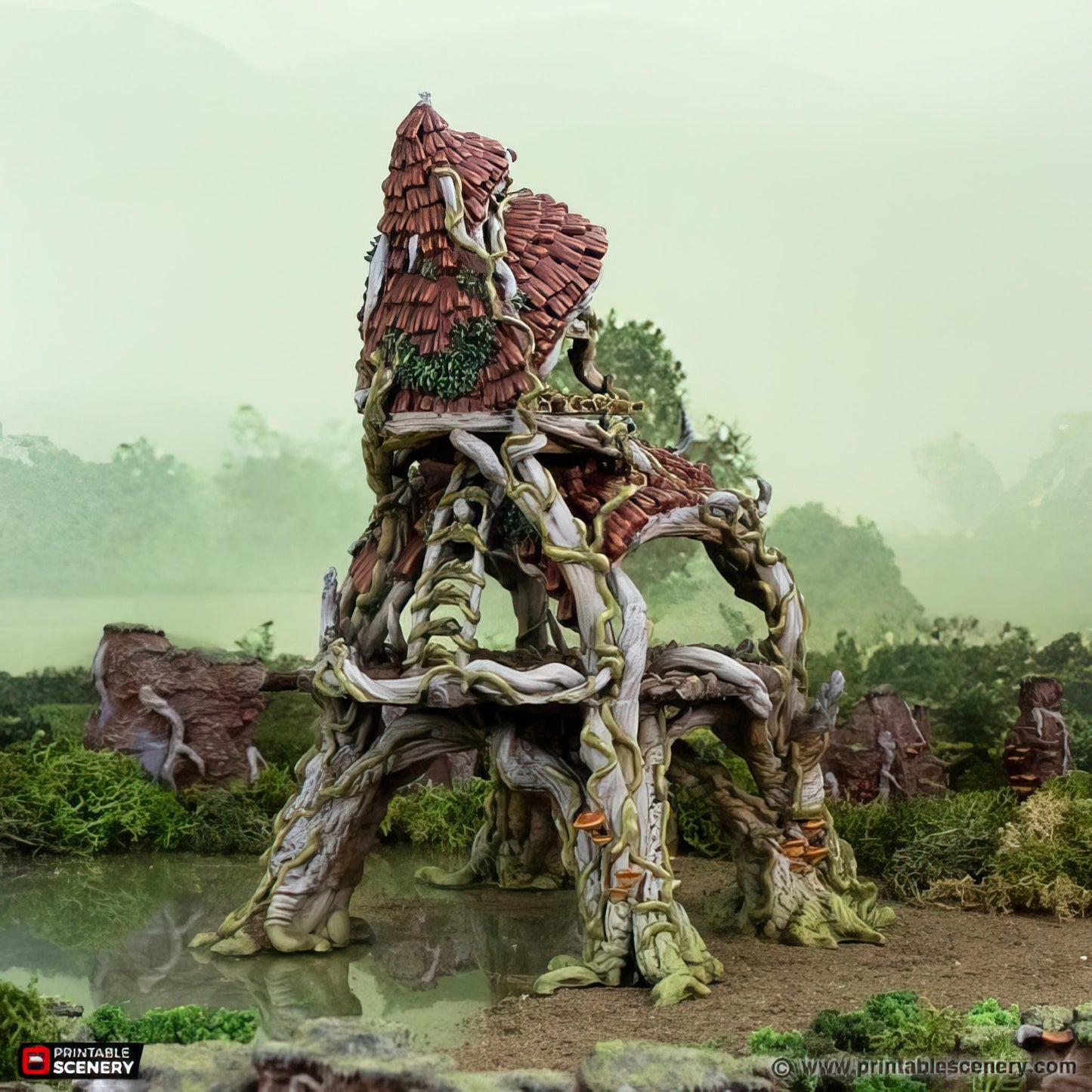 Gloamwood Fort and Stairs