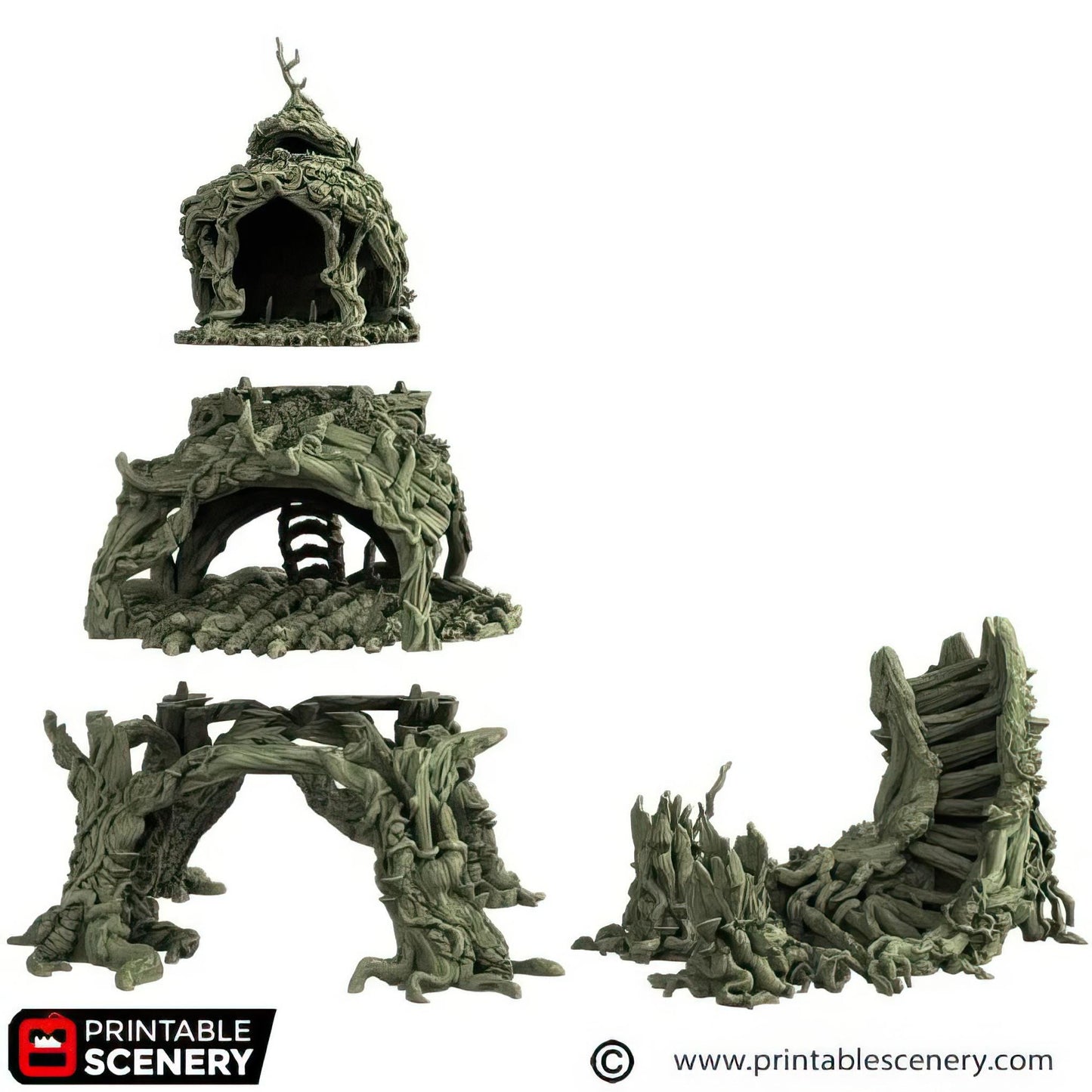 Gloamwood Fort and Stairs