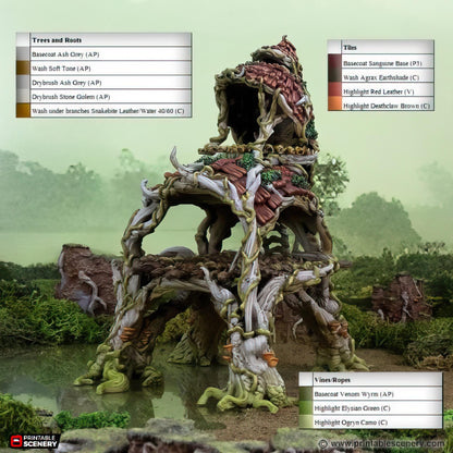 Gloamwood Fort and Stairs