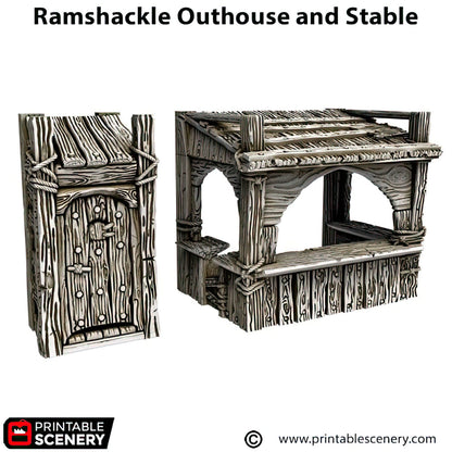 Stable & Outhouse