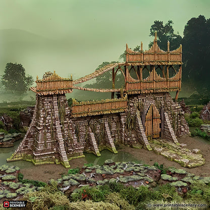 Bamboo Fort Walls