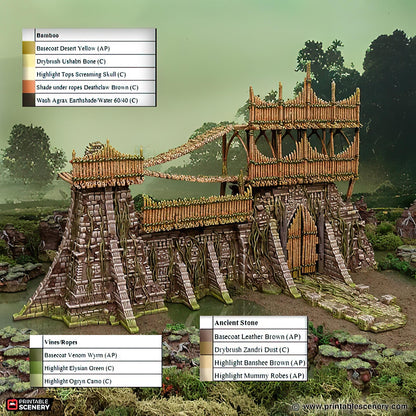 Bamboo Fort Walls