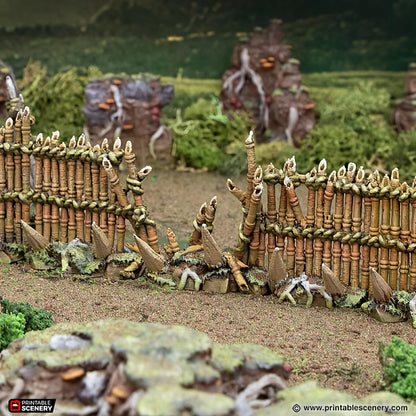 Ruined Bamboo Barricade