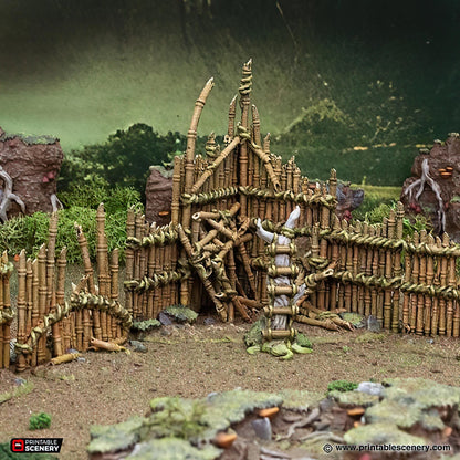 Ruined Bamboo Barricade