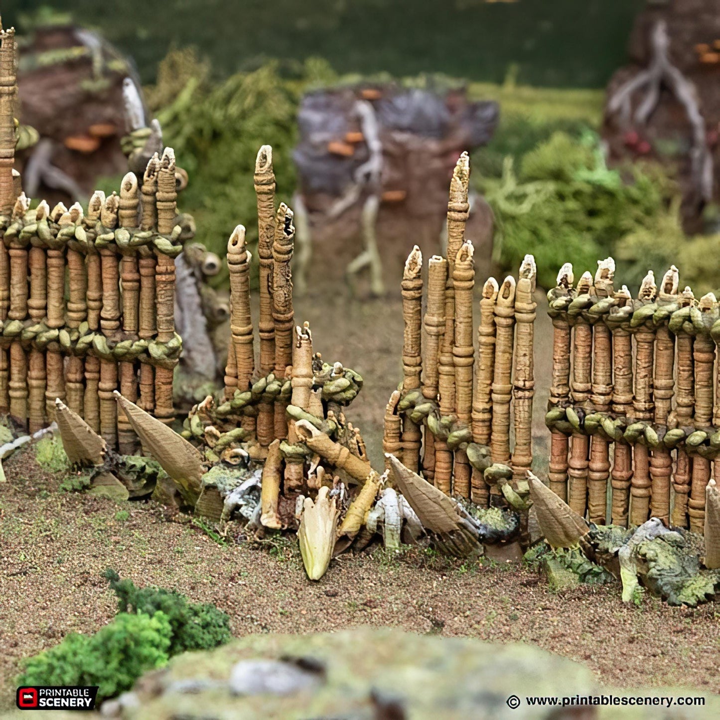 Ruined Bamboo Barricade