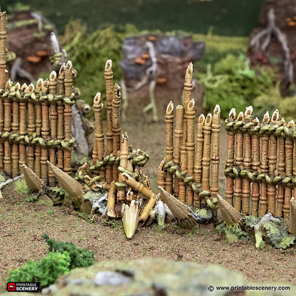 Ruined Bamboo Barricade
