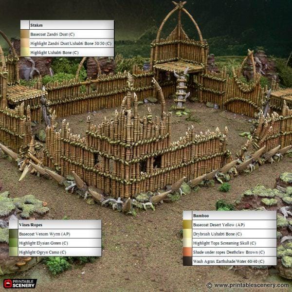 Ruined Bamboo Barricade