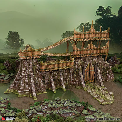 Bamboo Fort Walls