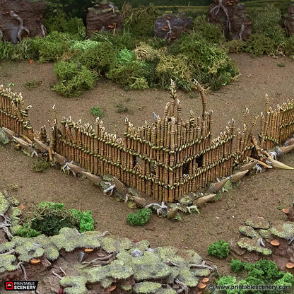 Ruined Bamboo Barricade